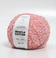 BOUCLE COTTON 804 38% меринос 12% альпака 38% хлопок 12% па 140м/100г