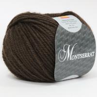 SEAM MONTSERRAT 70 (темно-коричневый); Состав: 55% мериносовая шерсть 45% акрил; 50г/63м