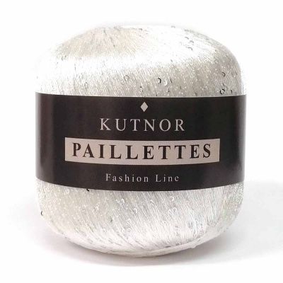 Пряжа KUTNOR Paillettes (175) 100% Полиамид 50гр, 360м